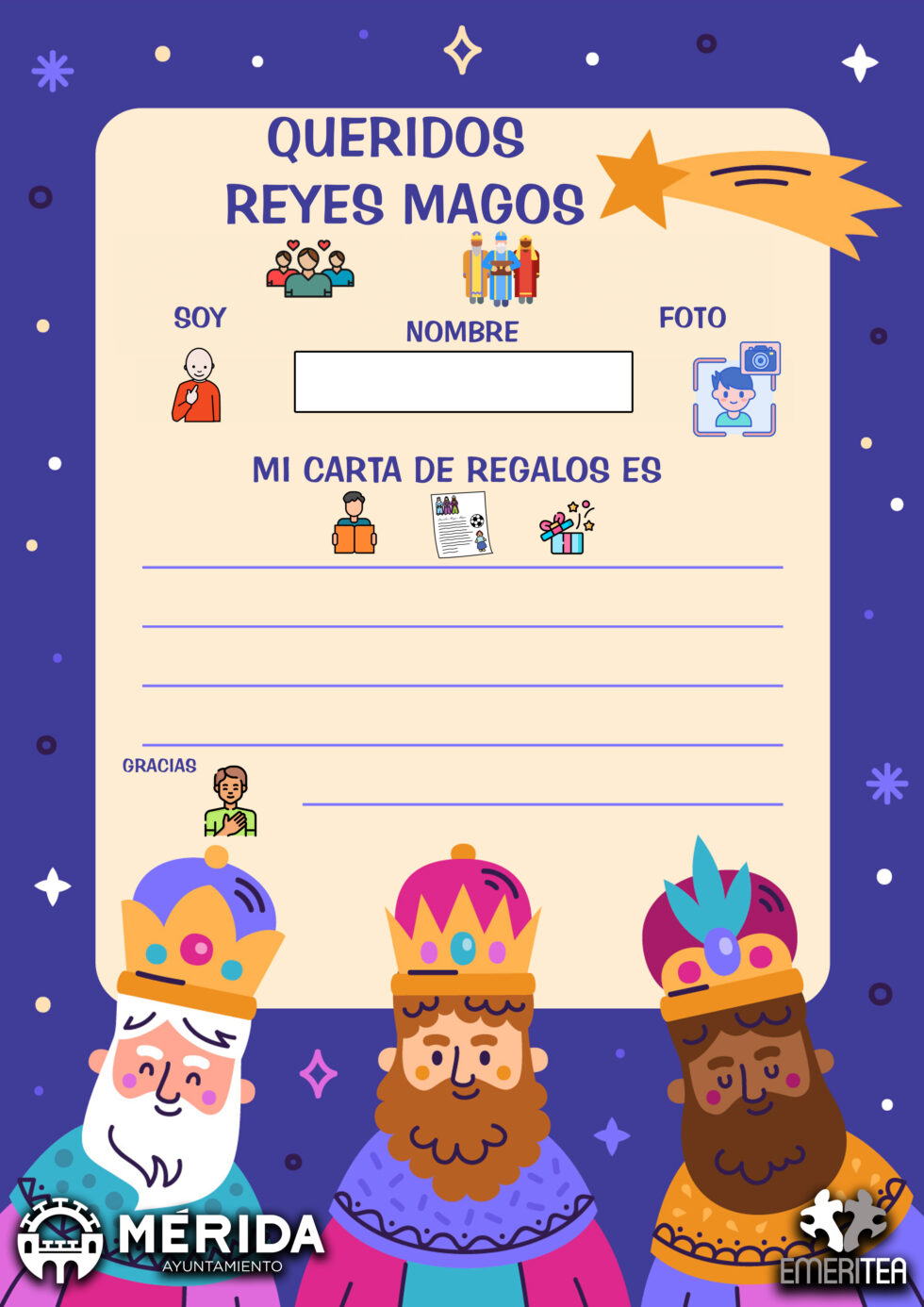 El Ayuntamiento Edita Cartas A Papa Noel Y A Los Reyes Magos Con