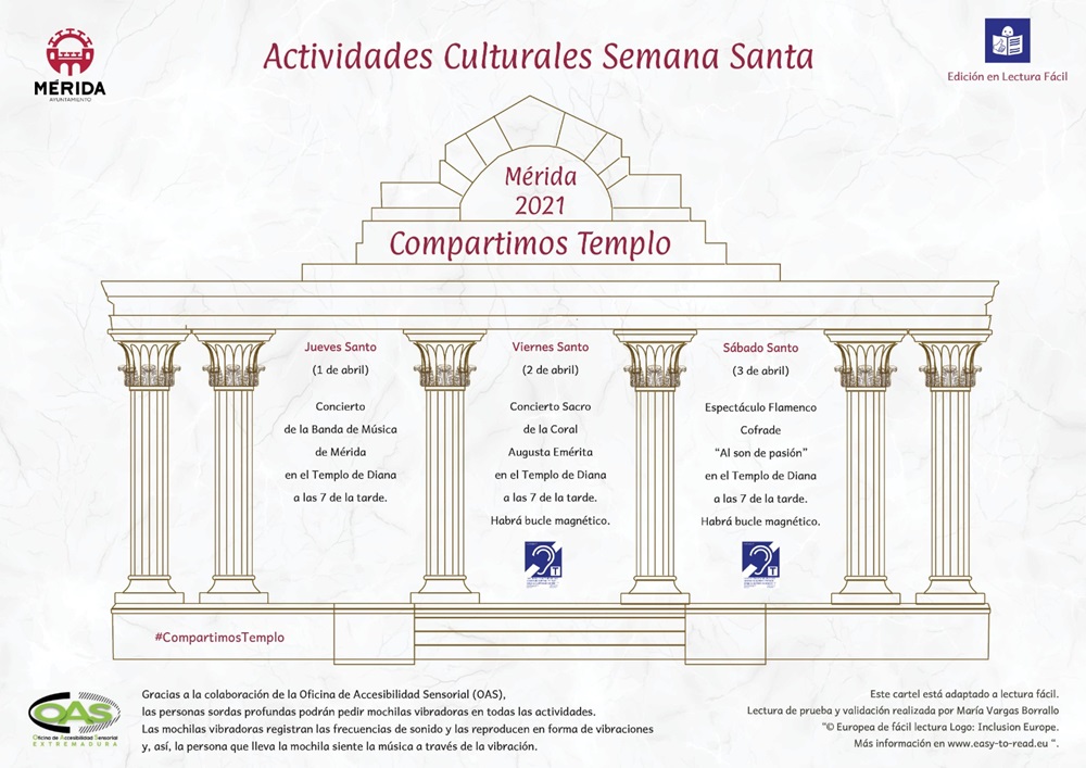 ACCESIBILIDAD COMPARTIMOS TEMPLO