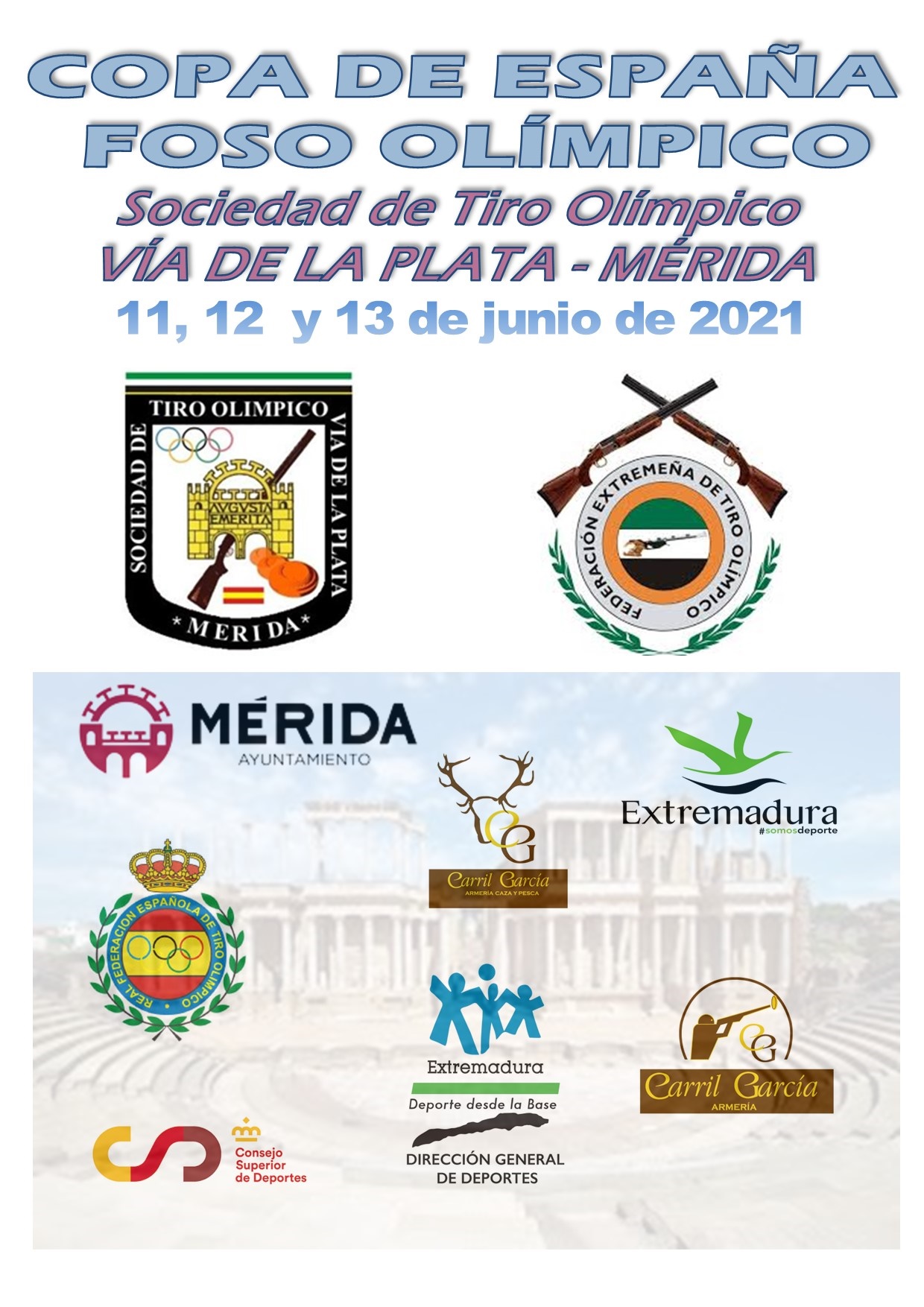 CARTEL COPA ESPAÑA TIRO OLÍMPICO 2021