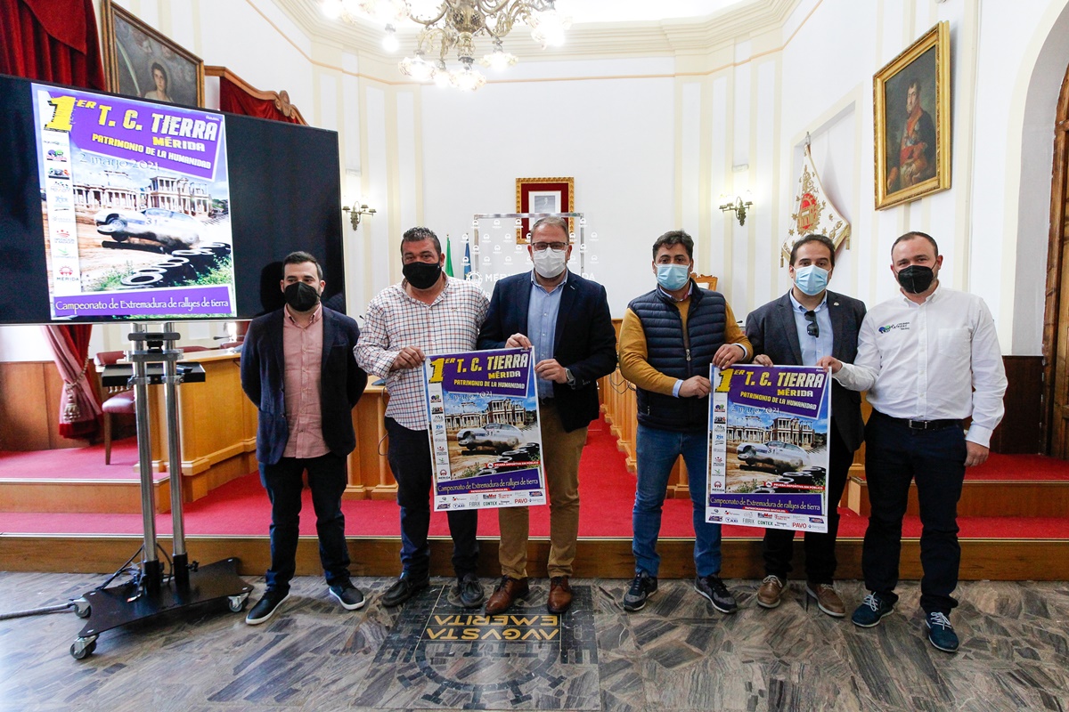 Foto familia presentación Rally