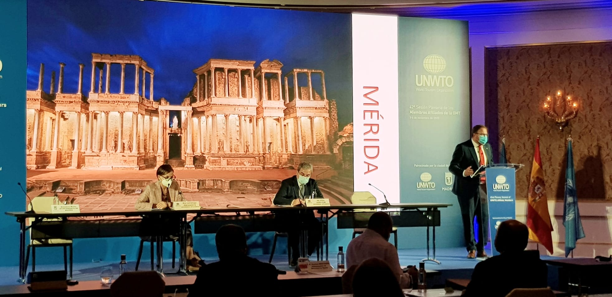 Rodríguez Osuna en la Organización Mundial del Turismo