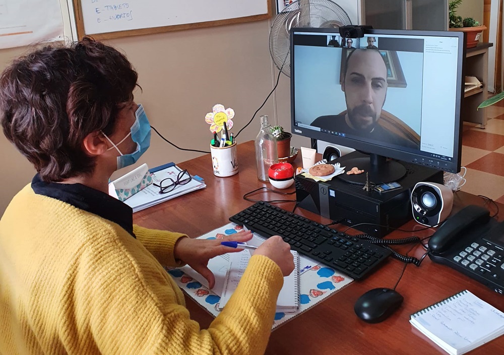 Susana Fajardo en reunión con la Asociación de cambiadores inclusivos