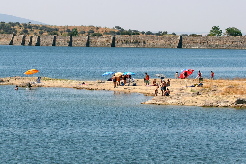 proserpina con bañistas
