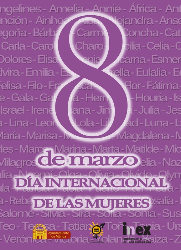 Actividades &amp;#39;8 de marzo: Día Internacional de las Mujeres&amp;#39; - Ayuntamiento  de Mérida