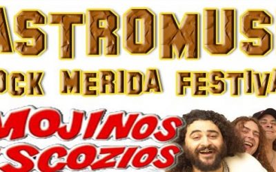“Gastromusic, Rock Mérida Festival” se celebrará el 25 de abril en el Parque de Los Milagros