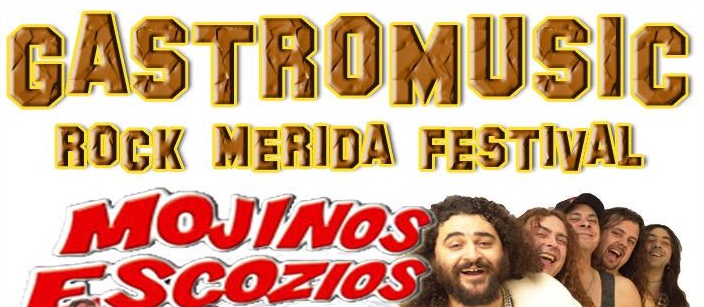 “Gastromusic, Rock Mérida Festival” se celebrará el 25 de abril en el Parque de Los Milagros