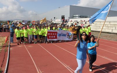 Unos 400 escolares de nueve centros participan en los I Juegos Olímpicos Paula Montal