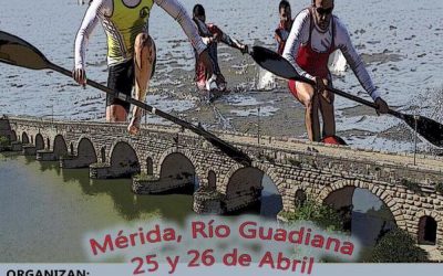 La I Copa de España “Media Maratón de Piragüismo” se celebra en Mérida el fin de semana
