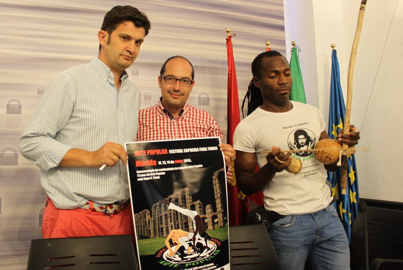 Organizadores y delegado de Deportes