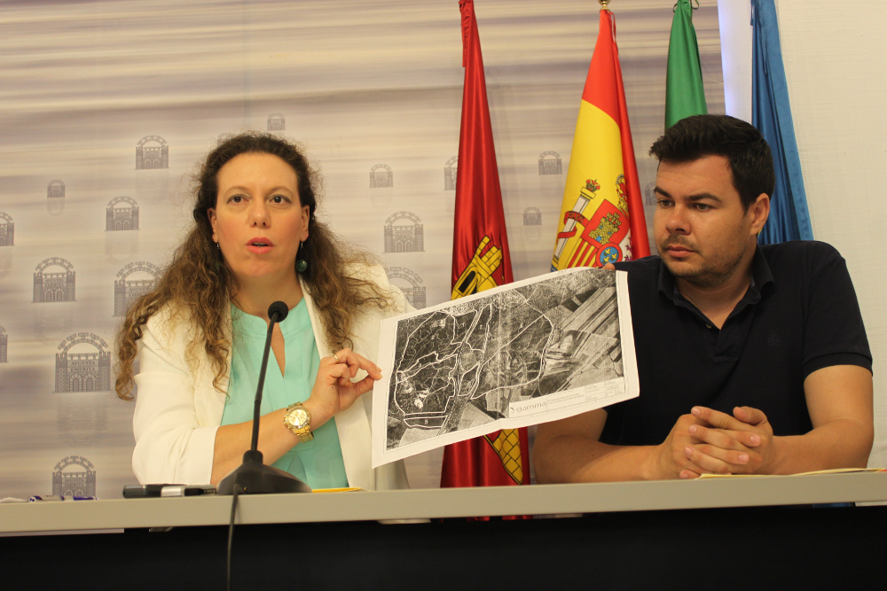 La portavoz y el delegado de Deportes