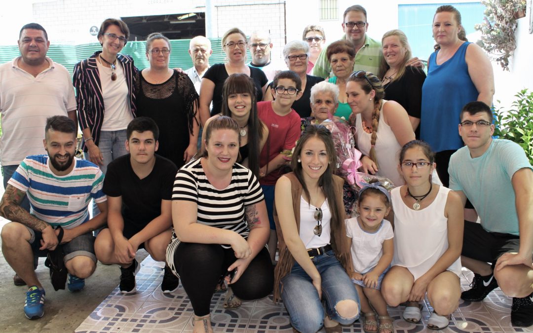 Dominga Vera cumple 101 años