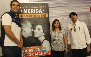Ana Belén y Víctor Manuel, en el Teatro Romano el 4 de septiembre
