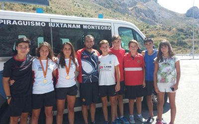 El K2 (500 metros) femenino del Iuxtanam se proclama campeón de España cadete en Asturias