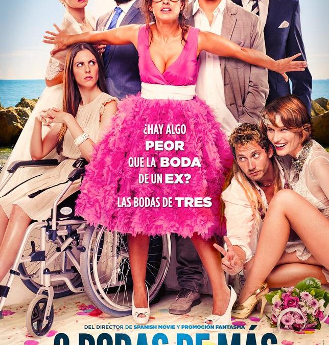 El cine de verano proyectará mañana 3 bodas de más