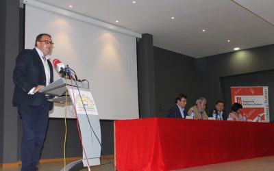 El alcalde asiste a la inauguración de la Escuela de Verano de la UGT de Extremadura