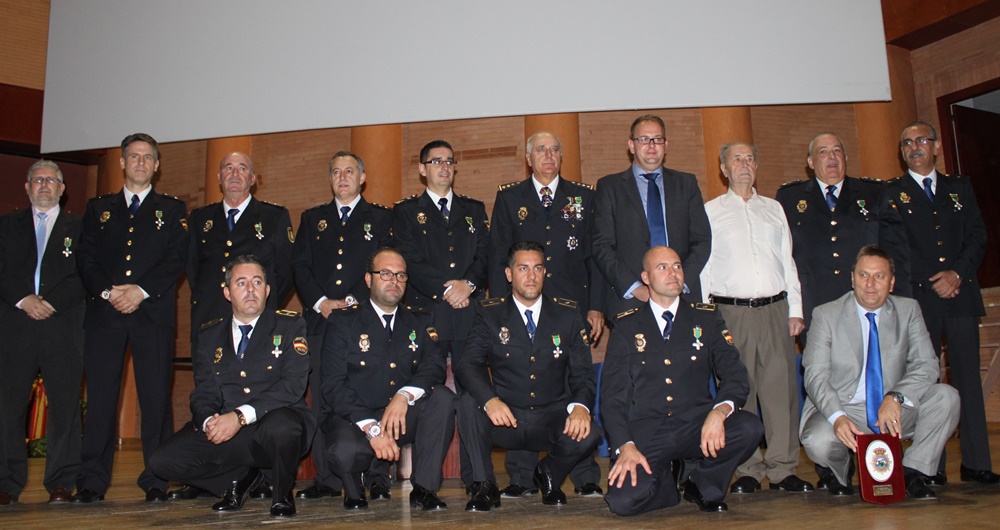 El alcalde celebra con la Policía Nacional la festividad de su patrón los Ángeles Custodios
