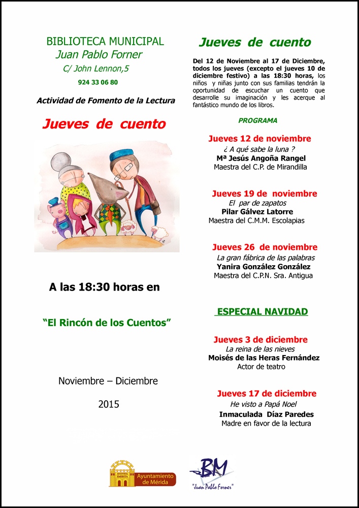 Cuentacuentos infantiles