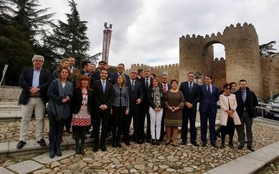 El alcalde asiste a la asamblea general del grupo de Ciudades Patrimonio en Ávila