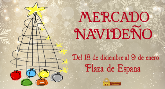 El mercado navideño de Artesanía se celebrará del 18 de diciembre al 9 de enero en la Plaza de España