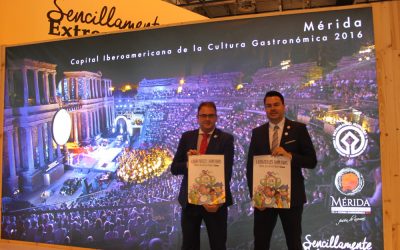 La diputación de Badajoz apoya la Capitalidad Iberoamericana de la Cultura Gastronómica 2016