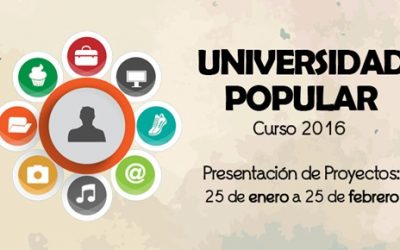 La Universidad Popular abre el plazo para presentar proyectos para su programación