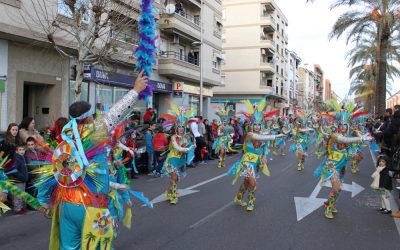 ‘Los danzarines emeritenses’ ganan el concurso de pasacalles del desfile