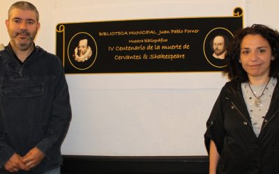 La biblioteca Juan Pablo Forner inaugura una Sala dedicada a Cervantes