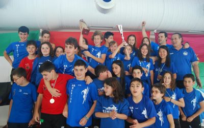 La escuela municipal de natación consigue 17 medallas y la Copa Judex