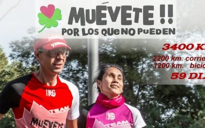 Dos deportistas discapacitados visuales pasarán por Mérida en la Vuelta Solidaria a España