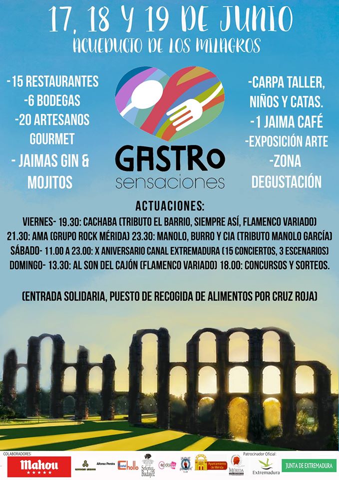Cartel Gastro sensaciones