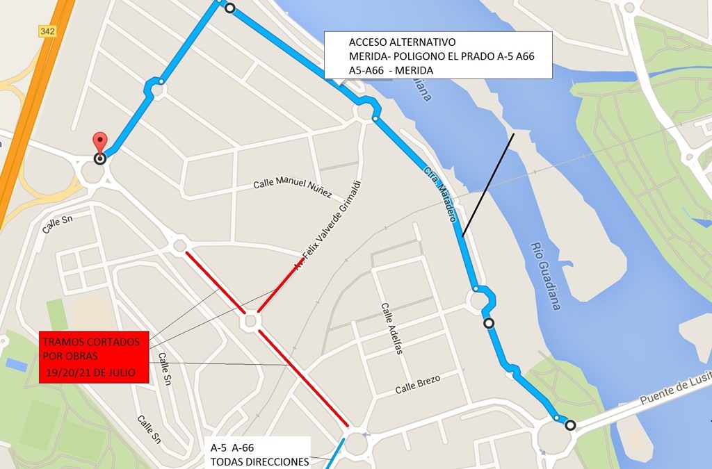 La  Avenida Duque de Ahumada se cortará al tráfico del 19 al 21 de julio