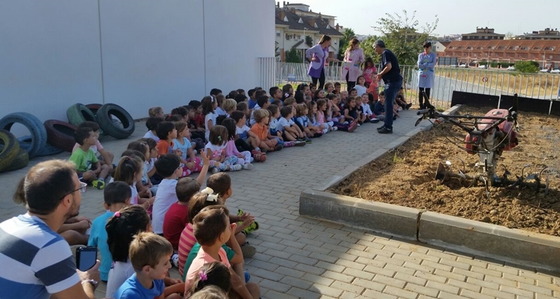 El proyecto de red de huertos educativos busca la sensibilización y el respeto por el medio ambiente