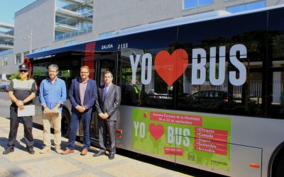 Yo amo el bus, campaña para fomentar el uso del transporte público