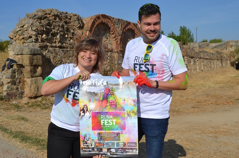 Mérida se teñirá de color el 22 de octubre en la  Run 4 Fest