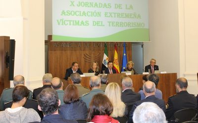 Mérida acoge el fin de semana las X Jornadas de la Asociación Extremeña de Víctimas del Terrorismo