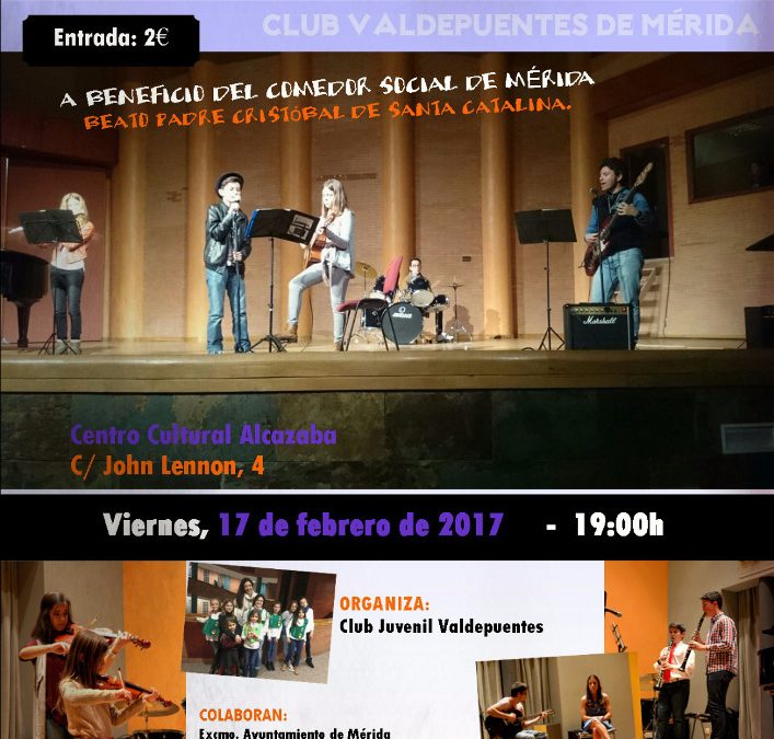 Concierto solidario del Club Valdepuentes