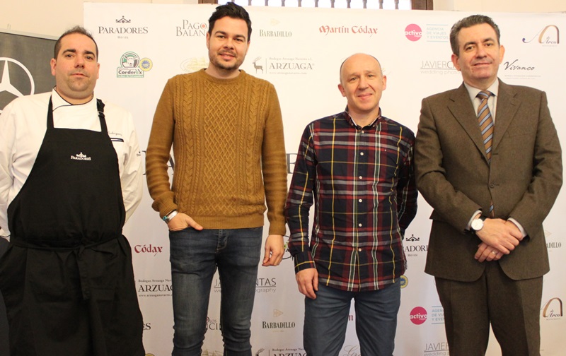 Cena “a cuatro manos” a cargo de los chefs del Parador y A de Arco