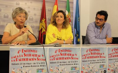 El Parque López de Ayala acoge el sábado el IV Encuentro para la Solidaridad y la Participación Social