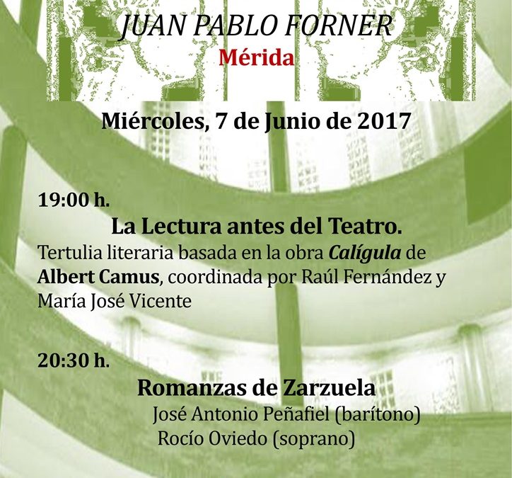 La Biblioteca convoca una tertulia en torno a la Obra “Calígula” de Albert Camus