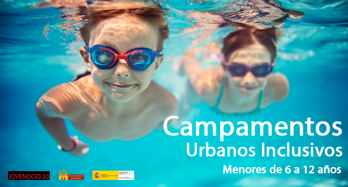 Cuatro campamentos urbanos inclusivos ofrecerán 320 plazas para menores de 6 a 12 años