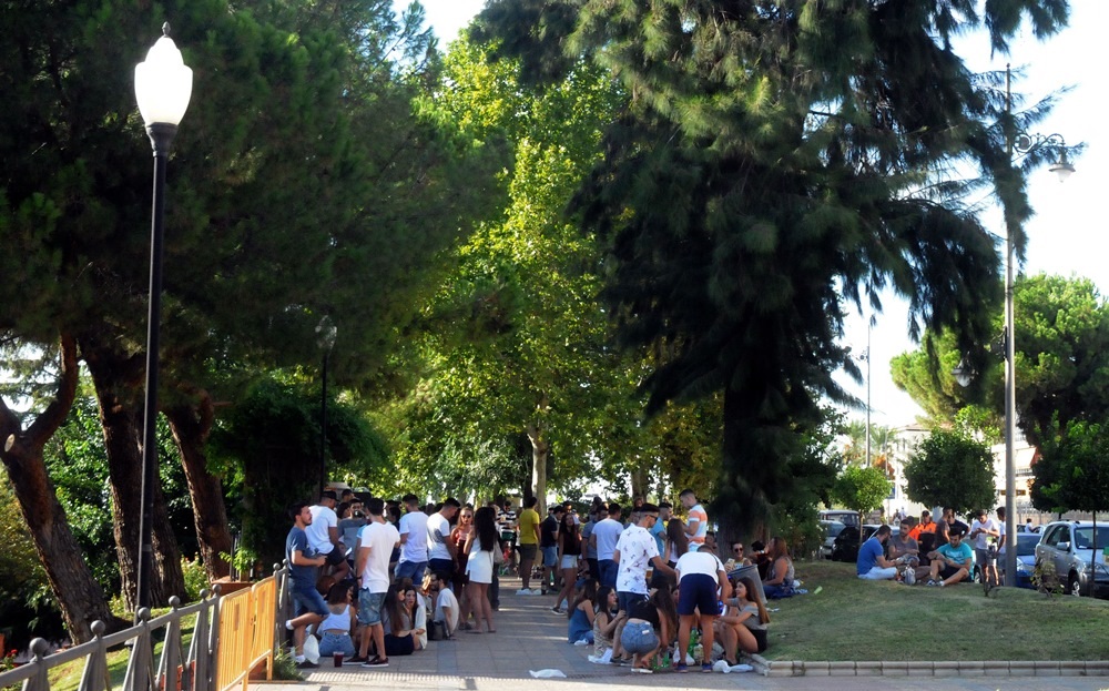 El Paseo de Roma será el lugar permitido para hacer botellón