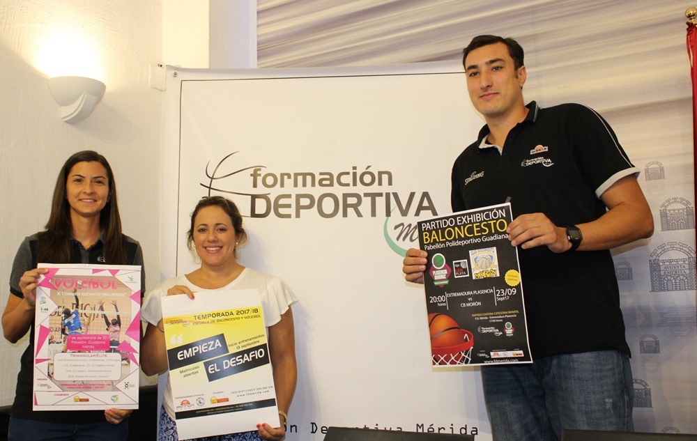 El club Formación Deportiva Mérida organiza el X Torneo Ibérico Mujeres de voleibol