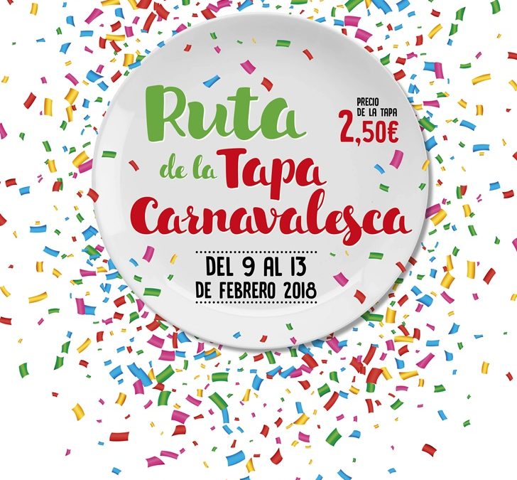 15 establecimientos de hostelería participan en la Ruta de la Tapa Carnavalesca