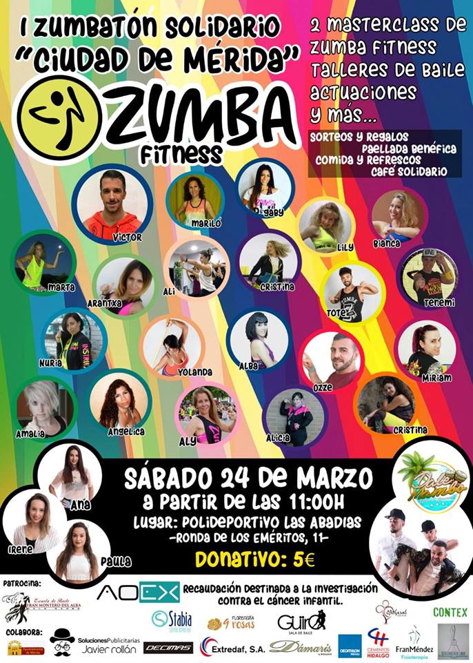 zumbatron-solidario-cartel