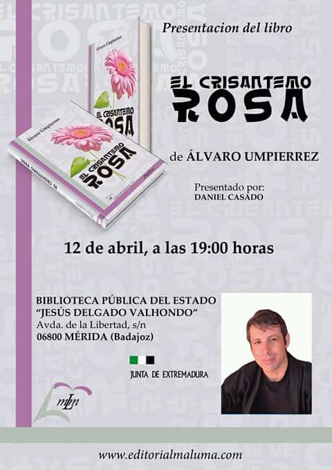 presentacion-libro-el-crisantemo-rosa-cartel