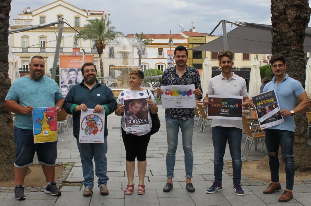 Mérida acogerá la primera Manifestación del Orgullo LGTBI en Extremadura el próximo 28 de junio