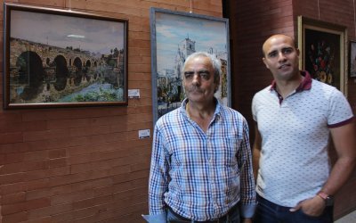 Jesús Carroza expone bodegones y paisajes en el centro cultural Alcazaba