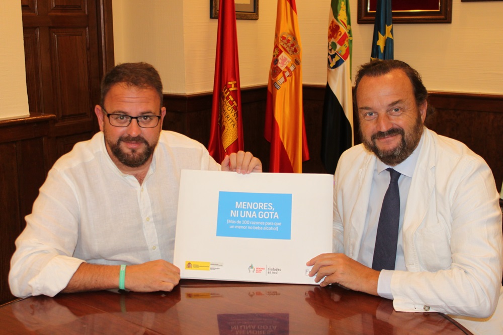 El ayuntamiento se adhiere con FEBE a un nuevo programa de prevención de consumo de alcohol en menores