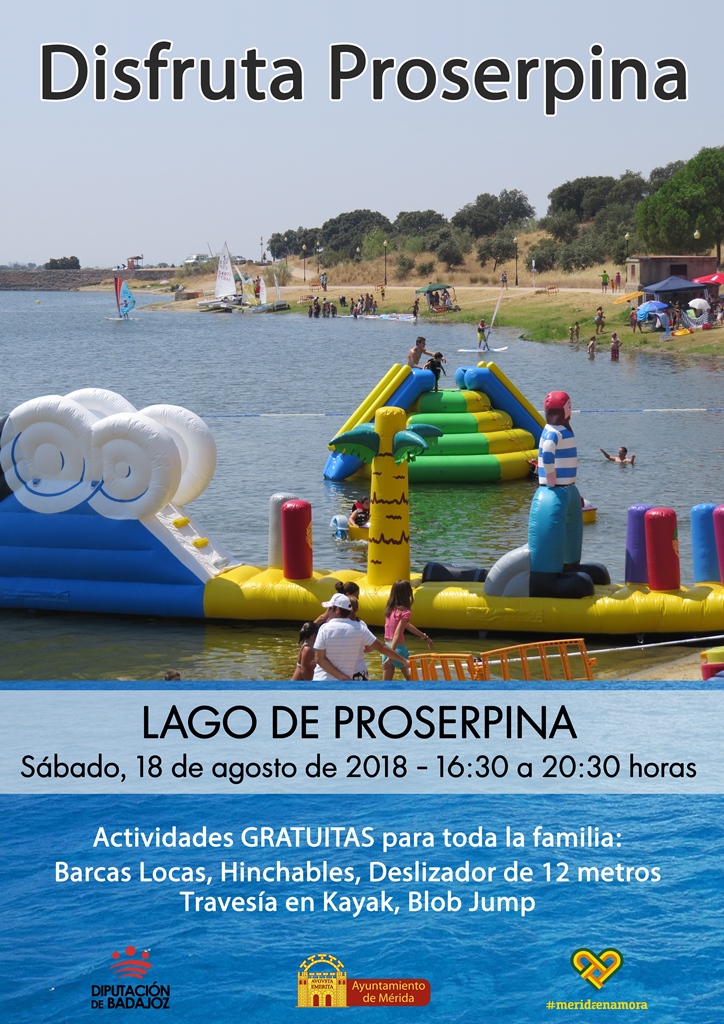 Se habilita un dispositivo especial de seguridad para las actividades acuáticas de Proserpina