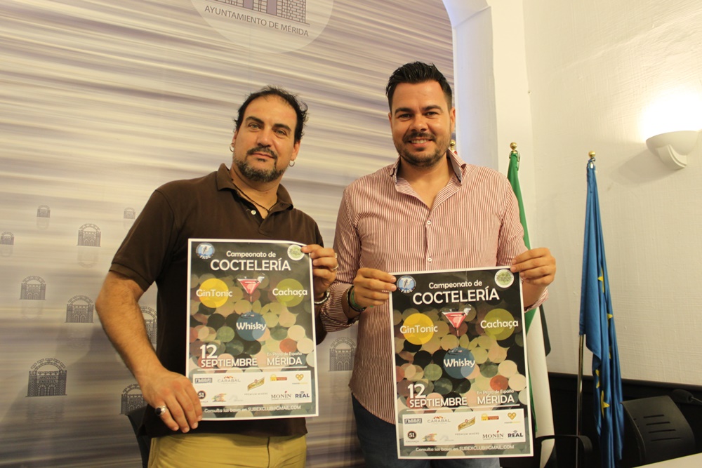 La Plaza de España acoge el 12 de septiembre el Campeonato Regional de Cocteleria